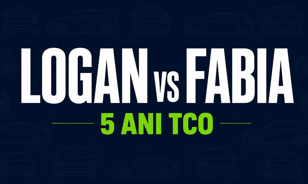 Dacia Logan vs Skoda Fabia: Care Berlină Este Mai Ieftină pe 5 Ani în România?