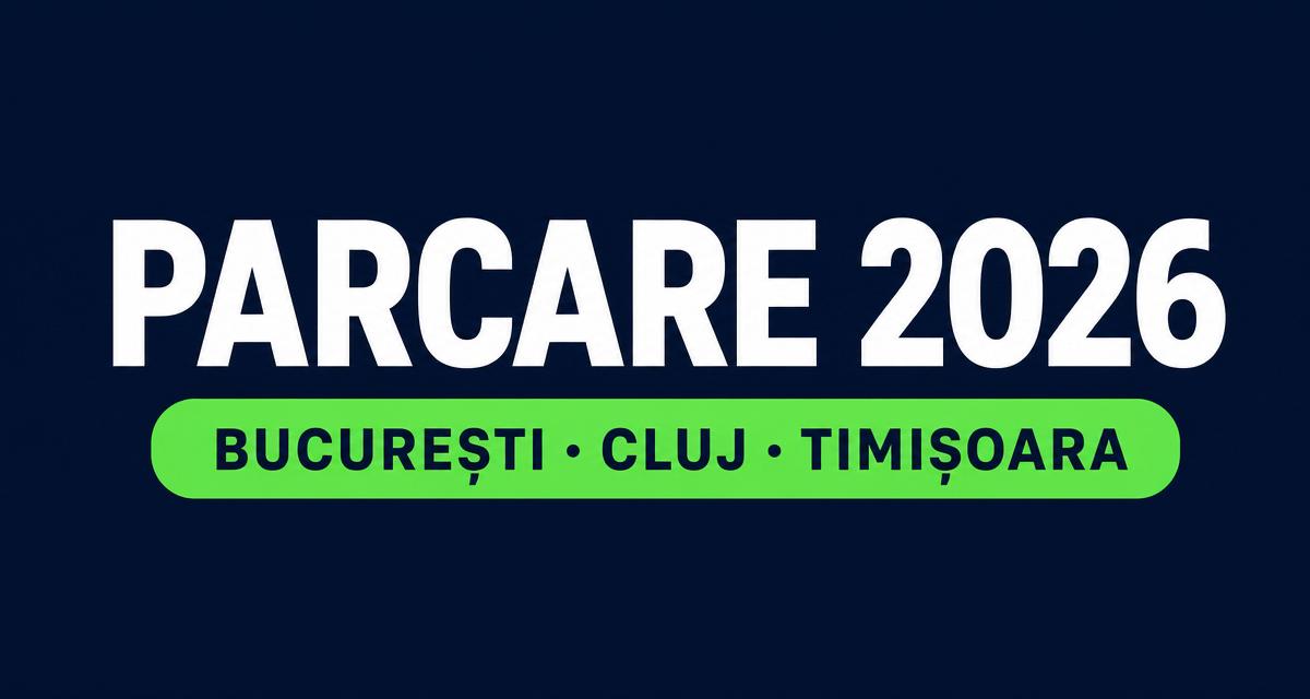 Cât Costă Parcarea în România în 2026: Ghid Complet pentru București, Cluj și Timișoara