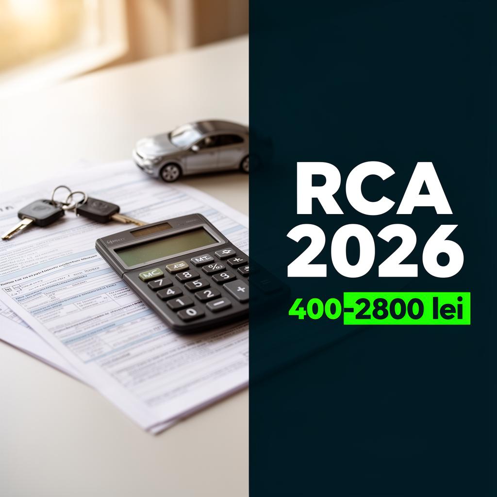 Cât Plătești pe RCA în România în 2026: Ghid Complet cu Prețuri Reale