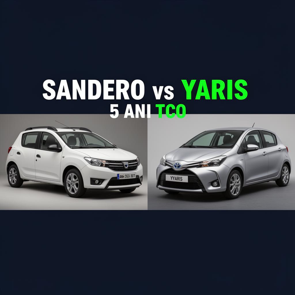 Dacia Sandero vs Toyota Yaris: Care Este Mai Ieftină pe 5 Ani în România?
